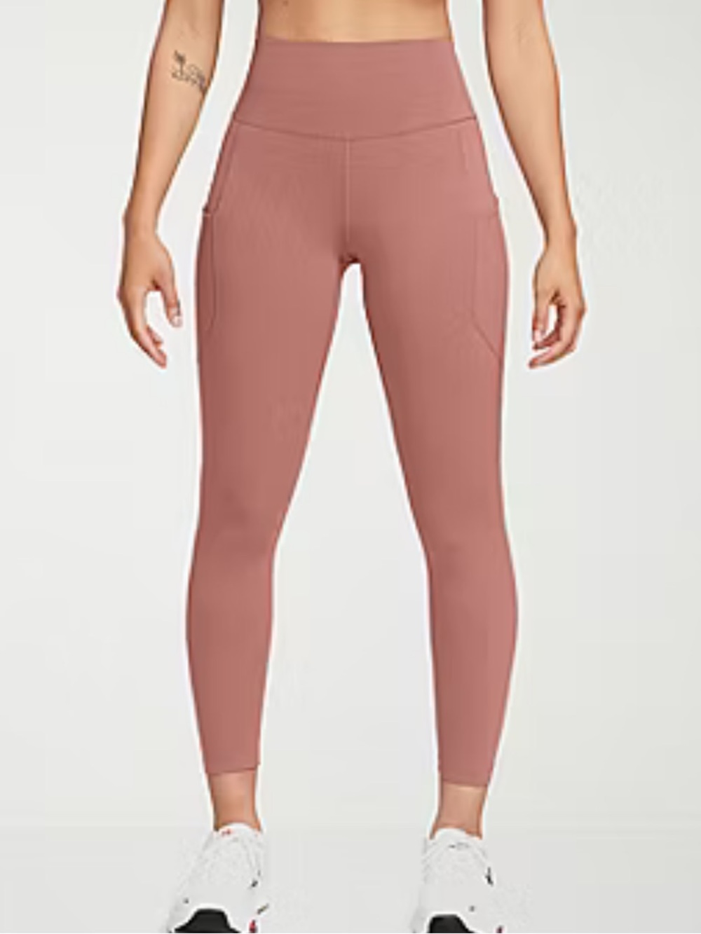 Nike Dri-FIT One High Rise Leggings Pink Size Small NWT Pockets